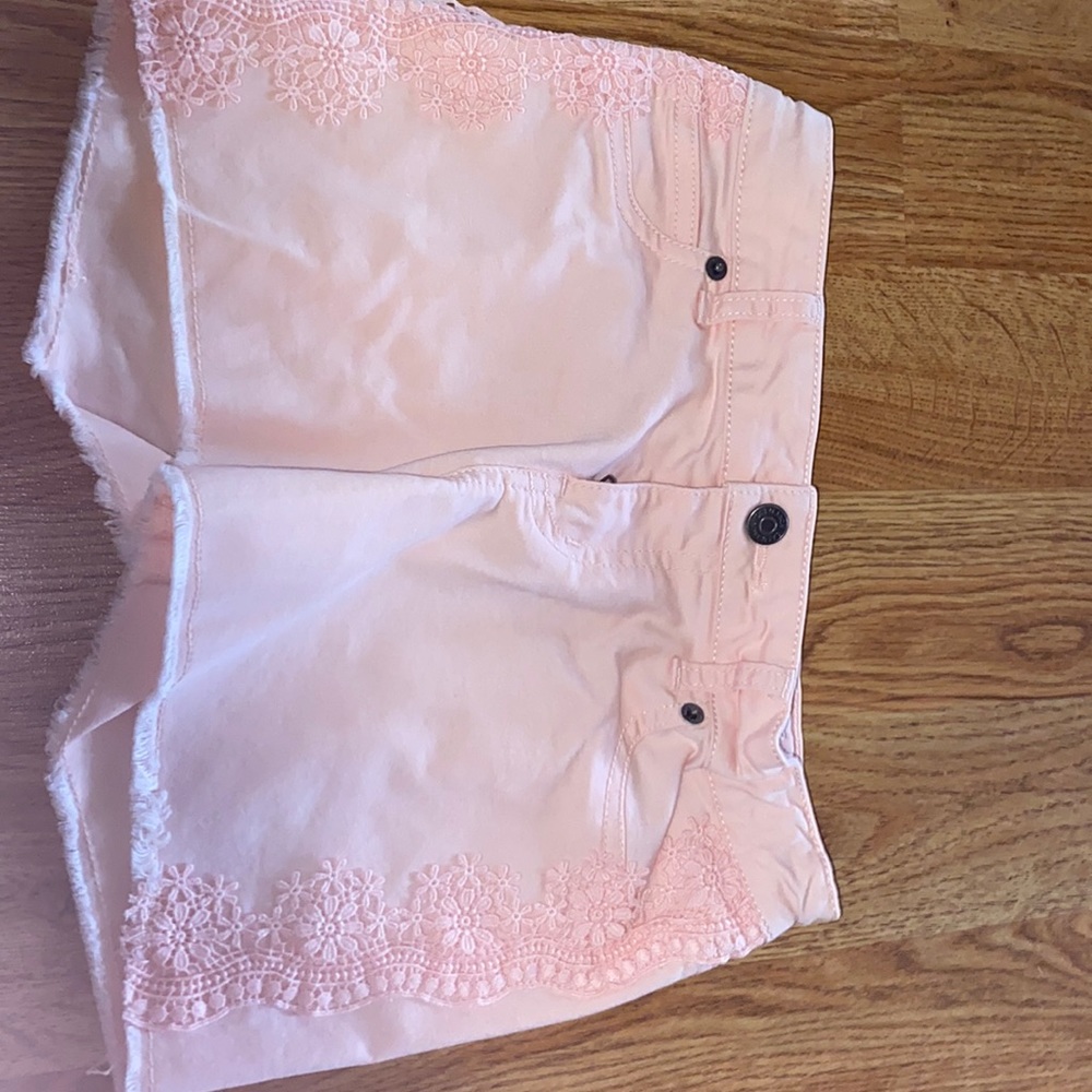 Cat and jack pink jean  shorts
